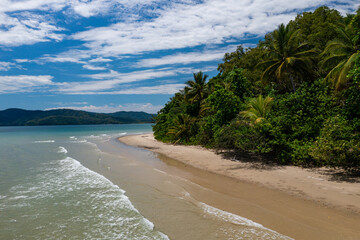 Rainforest meets the reef in the tropical Daintree National Park