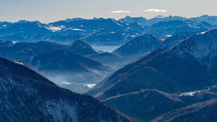 Ein Blick in die Alpen (Österreich)