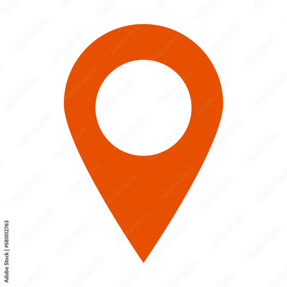 Poster map pin. map location indicator. vector.