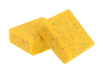 Bouillon cubes, transparent background, close up