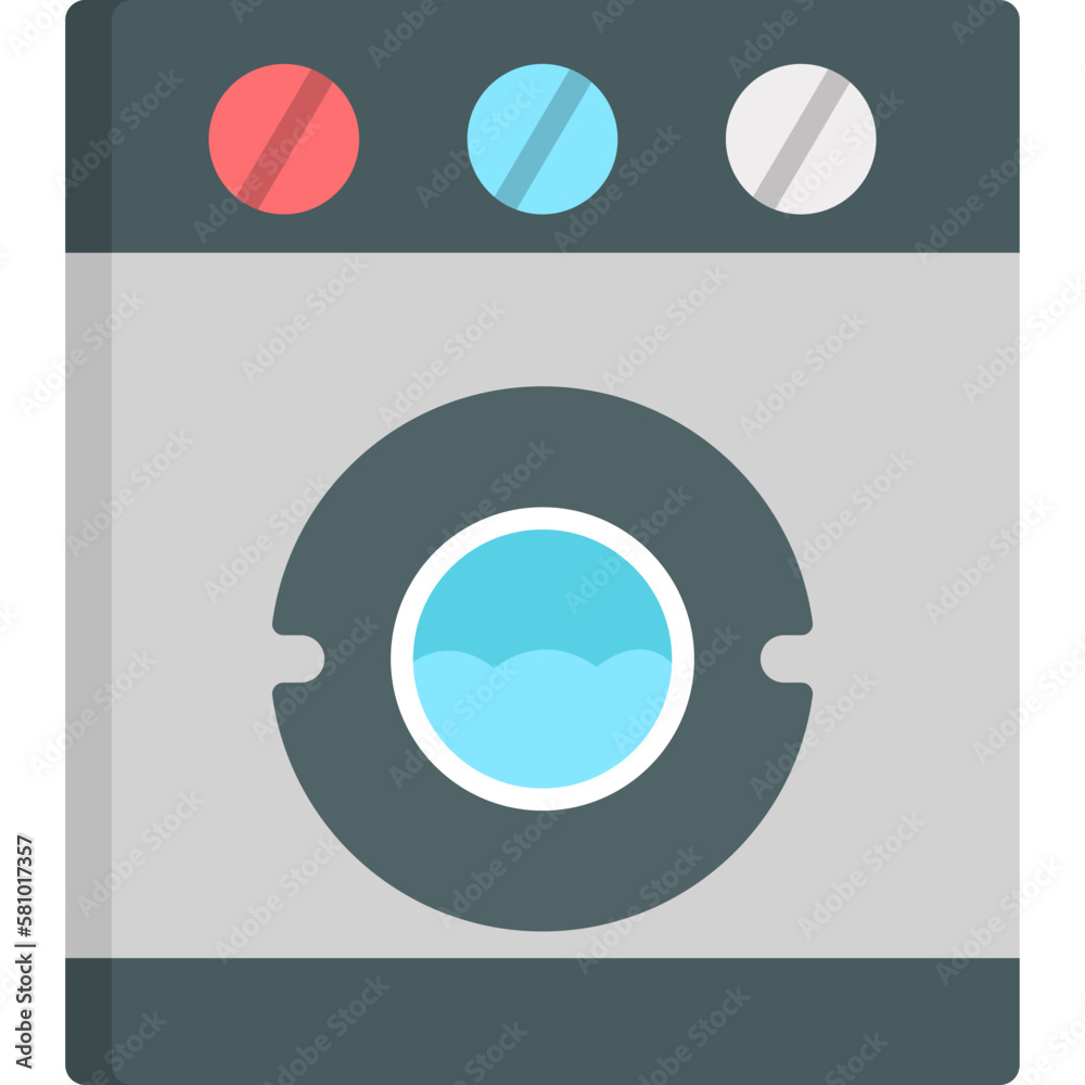 Sticker Washer Icon