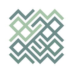 Asemic Glyph writing hieroglyph imitation abstract illustration