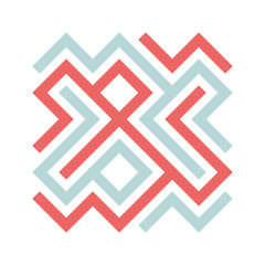 Asemic Glyph writing hieroglyph imitation abstract illustration