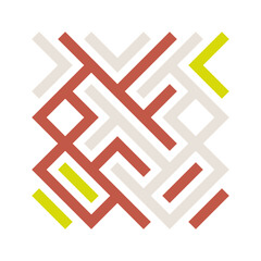 Asemic Glyph writing hieroglyph imitation abstract illustration