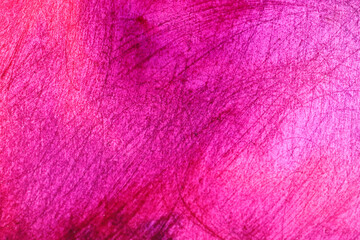Abstract Watercolor Pink Hand Painted Background - 581023964