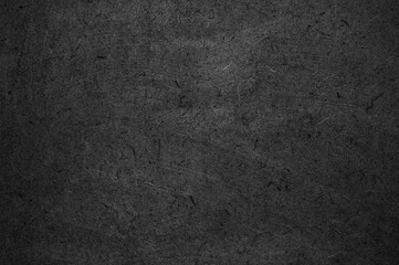 Black dark black grunge textured wood wall background.