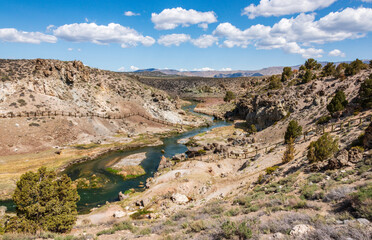 Thermal Feature at Hot Creek, Mono-Inyo National Forest