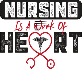 Nurse SVG T Shirt Design