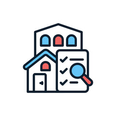 Inspection icon in vector. Illustration