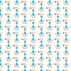 water elements vector pattern