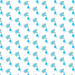 water elements vector pattern