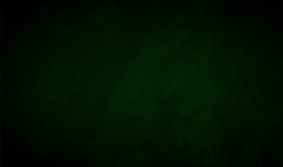 Green dark concrete texture wall background on black. Wallpaper pattern curved rough dark cement stone.	