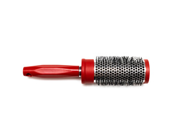 round red comb on a white background.