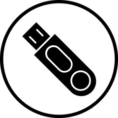 Vector Design Usb Drive Icon Style