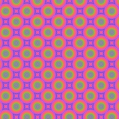 Fototapeta premium bright seamless pattern with circles