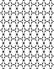 black and white seamless pattern background hexagonal tile wallpaper.