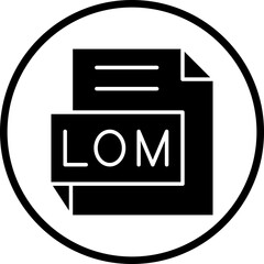 Vector Design LOM Icon Style