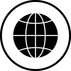 Vector Design Globe Icon Style
