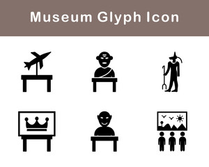 Museum Vector Icon Set