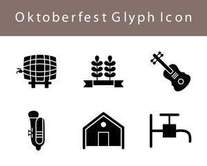 Oktoberfest Vector Icon Set