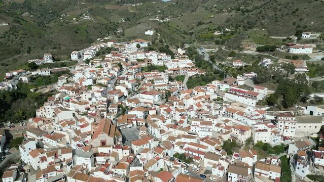 municipio de El Borge en la comarca de la Axarqu&iacute;a de M&aacute;laga, Andaluc&iacute;a