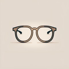 prescription eyewear logo, generative AI