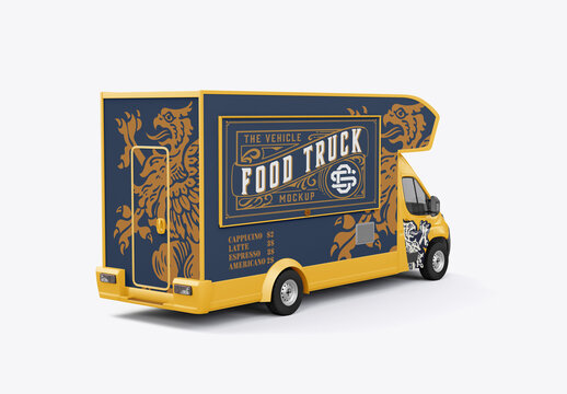 Food Trailer Mockup