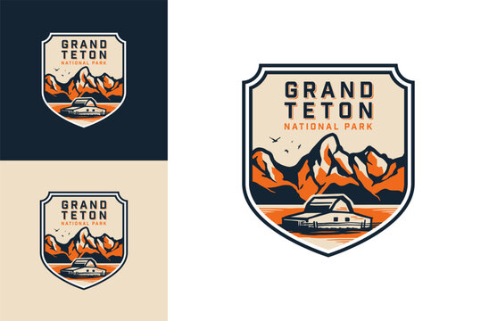 GRAND TETON NATIONAL PARK BADGE