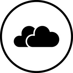 Vector Design Cloud Icon Style