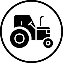 Vector Design Tractor Icon Style