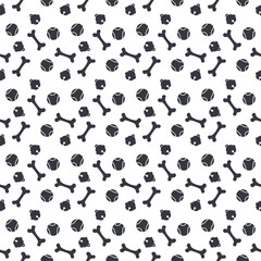 abstract, animal, art, background, ball, bell, black, bone, cartoon, cute, decor, decorative, design, dog, fabric, foot, footprint, graphic, icon, illustration, ornament, paper, pattern, paw, pet, pre