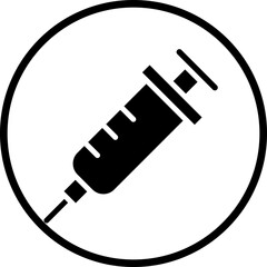 Vector Design Syringe Icon Style