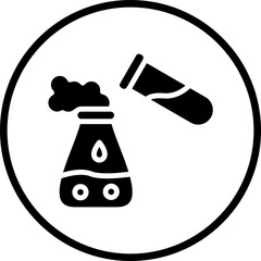 Vector Design Chemical Reaction Icon Style