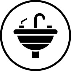 Vector Design Sink Icon Style