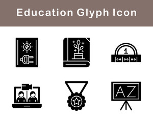 Education Vector Icon Set
