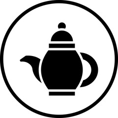 Vector Design Teapot Icon Style