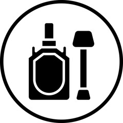 Vector Design Correction Fluid Icon Style