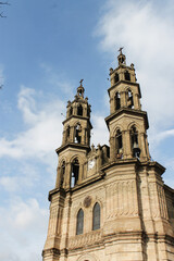 Fototapeta na wymiar Catedral de tepic nayarit, mexcio
