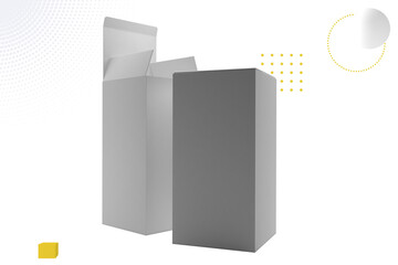 Abstract Rectangle Box