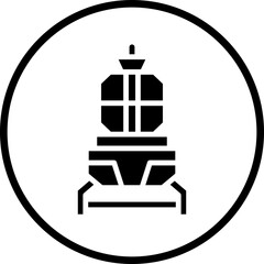 Vector Design Lander Icon Style
