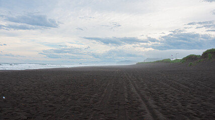 Halaktirskiy Beach Kamchatka Peninsula. Russia far east