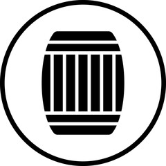 Vector Design Barrel Icon Style