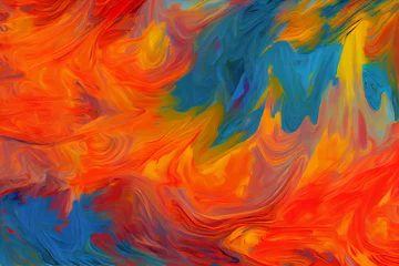 Photo sur Plexiglas Mélange de couleurs Oil paint textures as color abstract background, wallpaper, pattern, art print, etc. High quality details. Abstract textured background.  