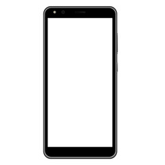 phone with blank screen
