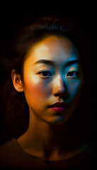 portrait of a person - AI generated