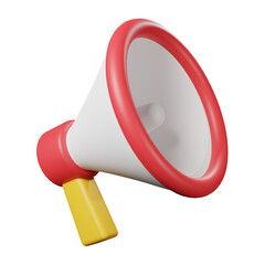 megaphone isolated on white background