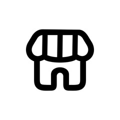 Store Line Icon