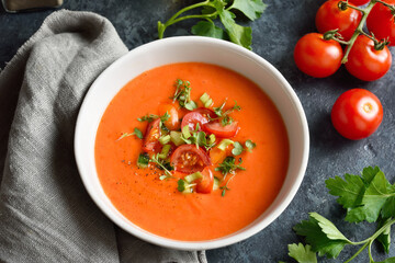 Tomato Gazpacho soup