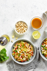 Thai style chicken salad