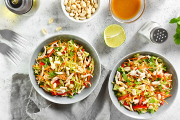 Thai style chicken salad